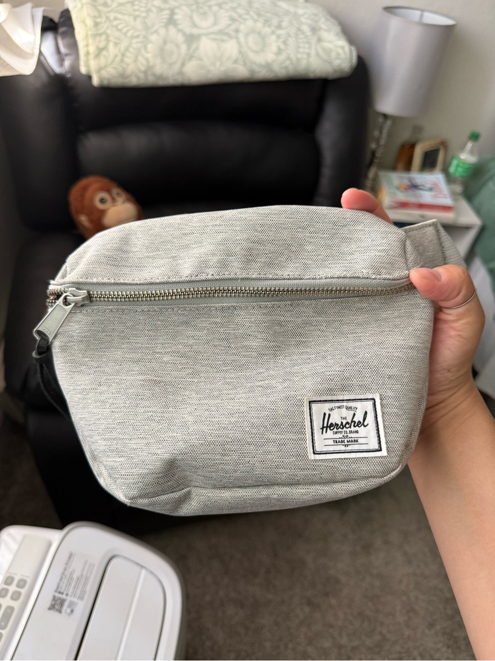 Herschel Supply Company Light Gray Toiletry Bag
